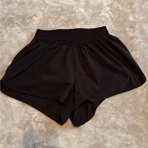 Aerie Women's Black Athletic Shorts